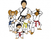 Family karate night