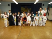 Halloween class at Aina Haina Dojo