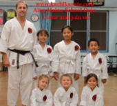 New students from Aina Haina Dojo